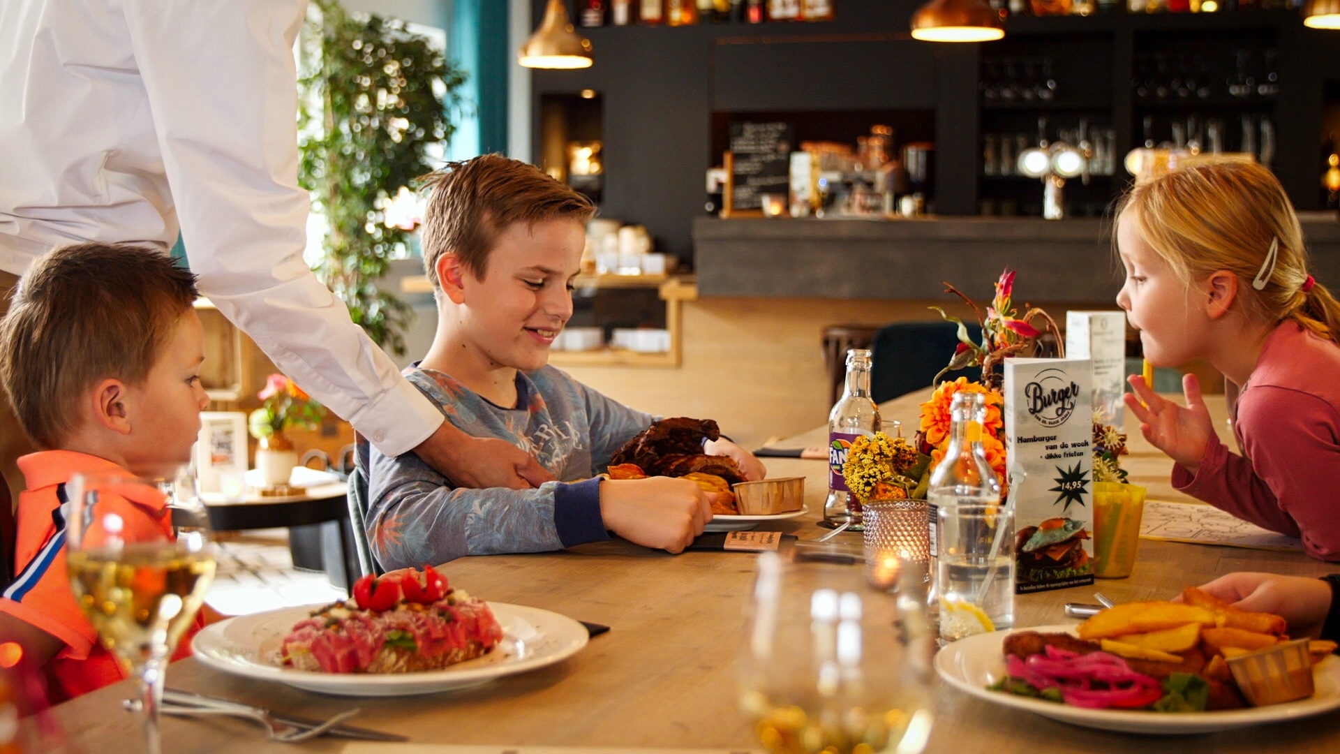 Restaurant Reuselink met kids