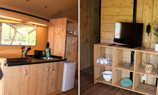 Glamping Lodge - Kleine Beer- Keuken