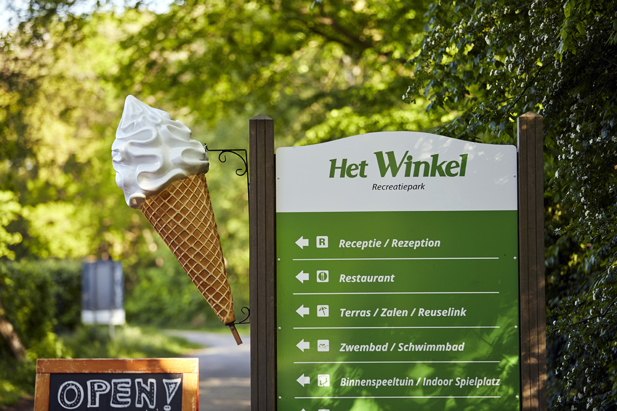Welkomstbord Het Winkel