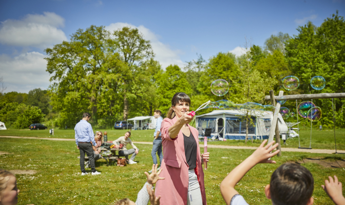 Kamperen - Bellenblaas