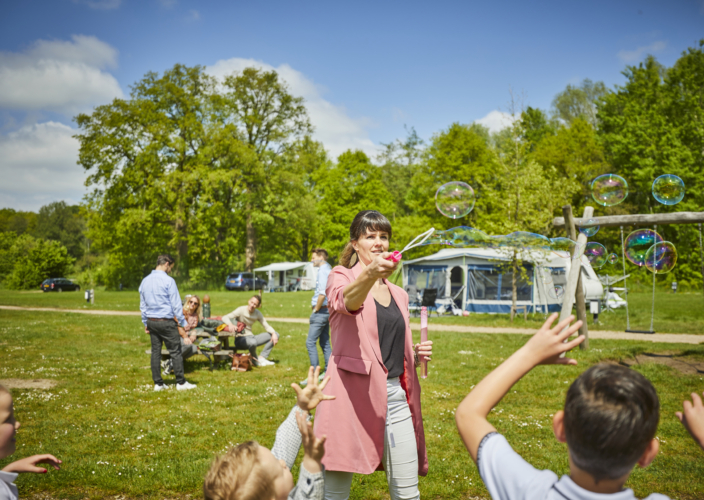 Kamperen - Bellenblaas