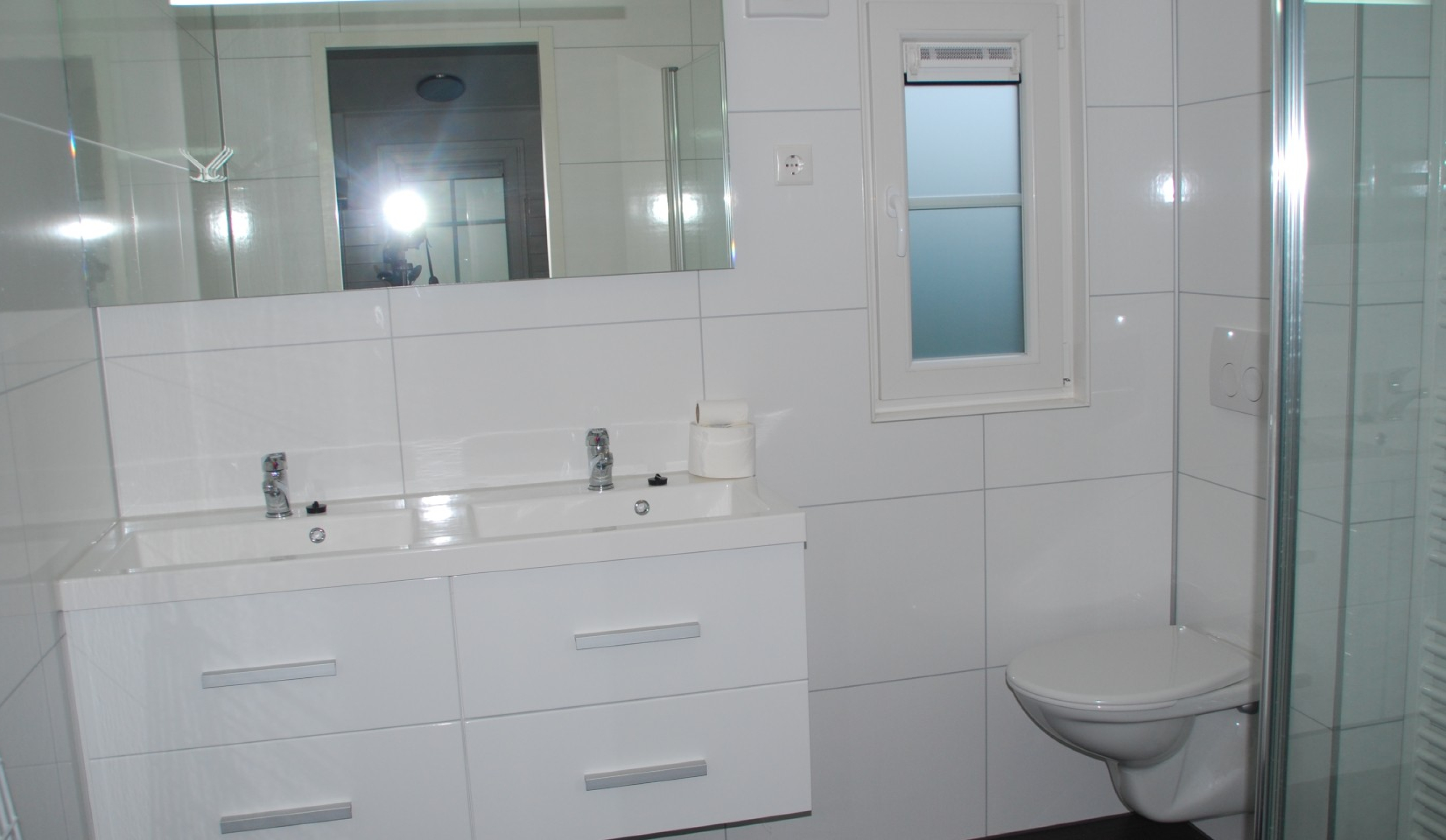 Chalet TV - 6 Personen - Badkamer