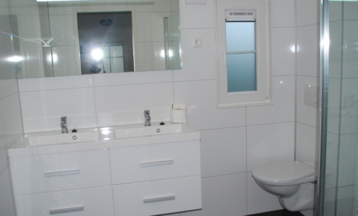 Chalet TV - 6 Personen - Badkamer