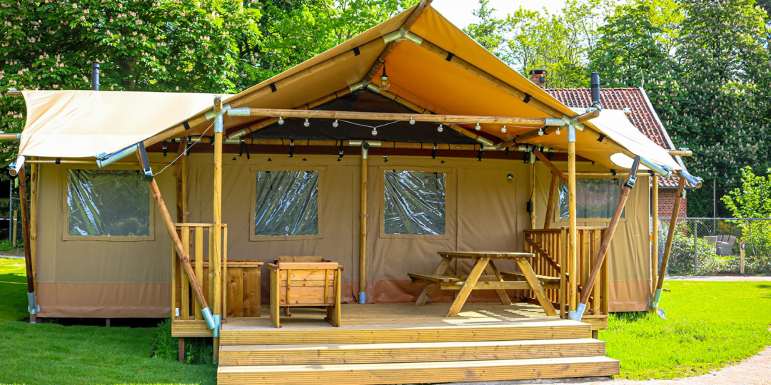 Glamping Lodge - De Grote Beer - Veranda
