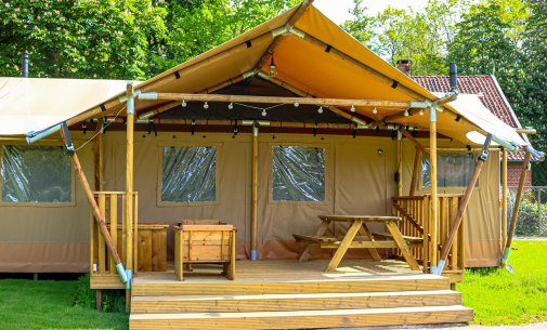 Glamping Lodge - De Grote Beer - Veranda
