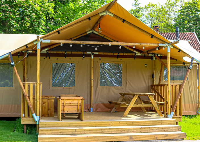 Glamping Lodge - De Grote Beer - Veranda
