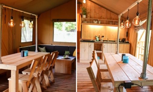 Glamping Lodge - De Grote Beer - Keuken