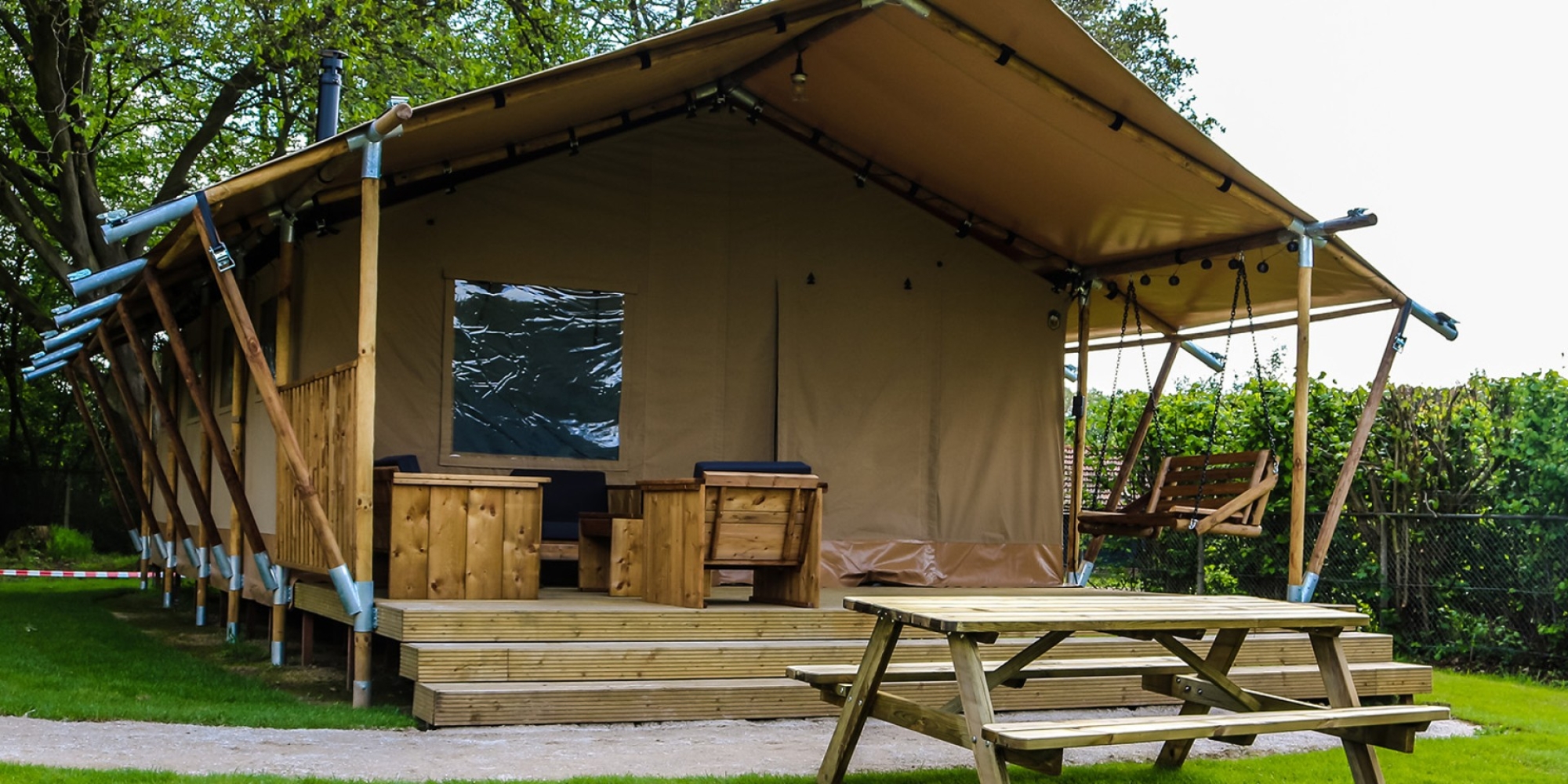 Glamping Lodge - Het Steelpannetje - Buitenkant
