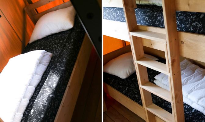 Glamping Lodge Het Steelpannetje - Slaapkamer 2