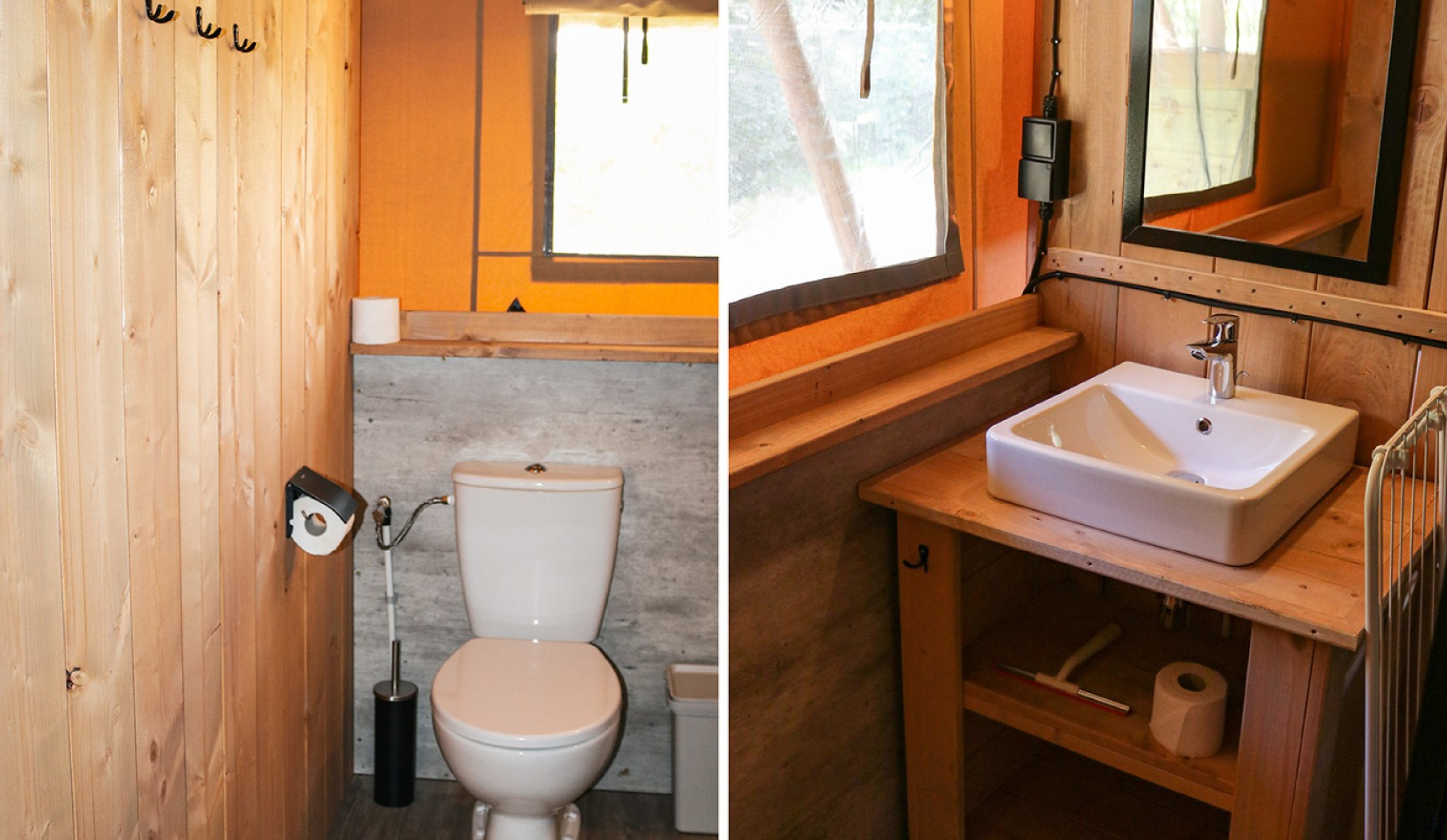 Glamping Lodge Het Steelpannetje - Badkamer