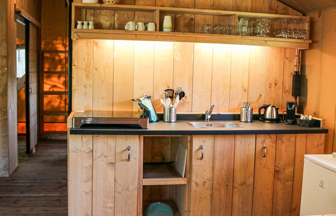 Glamping Lodge Het Steelpannetje - Keuken